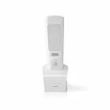 NEDIS Orientierungs-LED-Licht und Taschenlampe - Netzstromversorgung - 220-240 V AC 50 Hz - 1.3 W - Wiederaufladbar - Nennlichtstrom: 37 lm - Lichtbereich: 3 m - Strahlungswinkel: 71 °