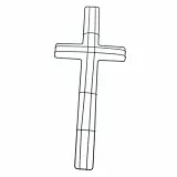 DEARMAMY Kreuzförmiger Kranzrohling Aus Eisen Drahtkranzrahmen Für Blumenkränze DIY-girlandenrohling Praktisch Für Hochzeitsdekoration