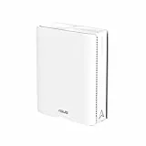 ASUS ZenWiFi BQ16 1er Pack BE2500 Quad Band WiFi7 Mesh Router (bis zu 370qm Abdeckung, 2X 10G Ports, Smart Home Master mit Multi-SSD für IoT, VPN und Kindersicherung, 4G & 5G Mobile Tethering) weiß