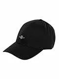 GANT Unisex HIGH Shield Cotton Twill Cap Baseballkappe, Black, One Size