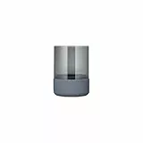 blomus | Windlicht | Calma | Beton/Smoke Glas Steel Gray | S | 10x10x14cm | Indoor |