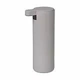 blomus Seifenspender MODO | Satellite | 8L x 6B x 16H cm | 165ml | Handseifenspender Grau | Pumpspender aus Edelstahl | Gummierte Unterseite