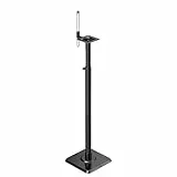 Mounting Dream Universal Lautsprecherständer höhenverstellbar für Satelliten bis zu 5KG, 1 Stück Bodenständer