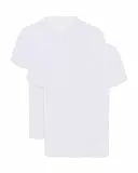 EMPORIO ARMANI Herren 2-Pack V Neck T-Shirt Unterhemd, Weiß, XL
