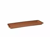 VENEZIA RECTANGULAR SAUCER 50CM TERRACOTTA