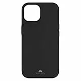 Black Rock Hülle für iPhone 15 MagSafe kompatibel, Wireless Charging kompatibel, slim, ultraslim, antibakteriell, Cover, Handyhülle für iPhone 15, Case, Silikonhülle, Silikon) schwarz