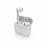 Thomson Wear7811W Bluetooth-Kopfhörer mit Mikrofon (In-Ear-Kopfhörer, Mikrofon, TWS, ANC aktive Geräuschunterdrückung, In-Ear-Kopfhörer, 4 Stunden Hörzeit), Weiß