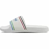 hummel Unisex Pool RT Slide Sandal, White/Multicolor, 46 EU