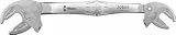 Wera 05020330001 6006 Joker XS/S Selbstjustierender Doppelmaulschlüssel, 7-10 x 1/4-3/8' x 10-13 x 7/16-1/2' x 161 mm