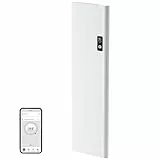 EMKE Elektroheizung Wandmontage 1000W, Heizung Elektrisch APP WiFi Funktion, Flachheizkörper Elektroheizung Energiesparend Weiß Leise, Erkennung von offenen Fenstern
