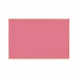 Bi-Office Magnetische Tafel Earth New Basic Fuchsia, 58,5 x 38,5 cm, Lackierte Stahloberfläche, Naturholzrahmen