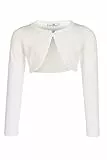 Happy Girls by Eisend Mädchen Bolero Strickjacke Taufe Kommunion Jacke aus Strick (62)