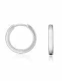 Limerencia G23 reines Titanhypoallergen Huggie Hoop Ohrringe für Frauen Mädchen sensible Ohren (10 Millimeters, Silver)