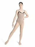 Capezio Damen Body Tight Enge Passform, Hautfarben, S-M
