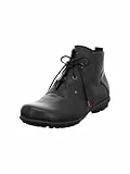 THINK! Herren Kong nachhaltige Lammfell Stiefelette, 0010 SCHWARZ, 43 EU