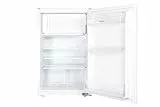 respekta Einbaukühlschrank mit Gefrierfach 88 cm / 116 L Nutzinhalt/Wechselbarer Türanschlag/Automatische Abschaltung des Kühlteils/Kühl-Gefrierkombination ‎KS88.4-11 / Max. 39 dB/in weiß