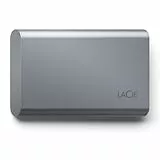 LaCie Mobile SSD Secure 1TB, 10Gbps USB 3.1 Type C, PC Mac iPad & iPhone, Space Grey, Data Rescue Service (STKH1000800)