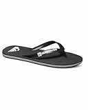 Quiksilver Herren Molokai Sandale, Black Black White, 46 EU