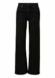 QS Damen 2163062 Jeans Hose, Catie Wide Leg, 99Z2, 44W x 30L