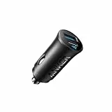 Anker USB-C Kfz-Ladegerät, 30W 2-Port Typ-C Kfz-Netzteil, Kfz-Ladegerät für iPhone mit PowerIQ 3.0, Für iPhone 17/16/15/14/13/12 Serie, Samsung Galaxy S26/S25/S24 Serie, iPad Pro, AirPods und mehr