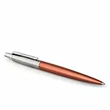 Parker Jotter Kugelschreiber | Chelsea Orange | Mittlere Spitze | Blau | Geschenkbox