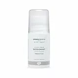 Green People Duftfreies Deodorant - Mit Präbiotika, Geeignet für Empfindliche Haut - Bio, Tierversuchsfrei & Vegan - 75ml
