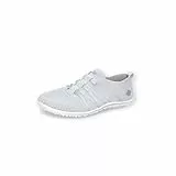 Dockers by Gerli Damen Slipper, Frauen Slip On,College Schuhe,Businessschuhe,Anzugschuhe,elegant,Office,büro,Freizeit,hellgrau,41 EU