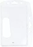 Durable Hartbox für 1 Betriebs-/Sicherheitsausweis im Format 54 x 85 mm, Packung à 10 Stück, transparent, 890519