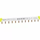 Schneider Electric Phasenschiene Steg Acti9, 1-polig, 12 TE, 100A, kürzbar, Artikelnummer A9XPH112