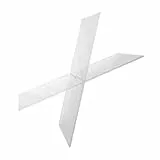 PRETYZOOM Acryl Buchständer Für Rezepte Und Noten Transparenter Kochbuchhalter Praktischer Aussteller Für Küche Und Büro Für Und Präsentationen