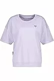 ALIFE and Kickin IsobelAK A Shortsleeve Top – Damen T-Shirt – Bequemes Kurzarm Shirt für Alltag & Freizeit – Perfekt für Sommer & Übergangszeiten Orchid Melange L