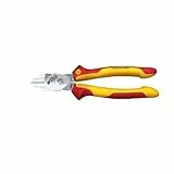 Wiha Hochleistungs-Seitenschneider BiCut® Professional mit DynamicJoint® VDE (38191), Bolzenschneider für elektrische Arbeiten, Kombizange zum Draht schneiden, Drahtschneider, Kraftzange