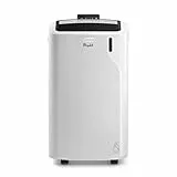 De'Longhi Pinguin Klimaanlage, leise, Timer 24 Stunden, PAC EM90, 63 Dezibel, Leistung 1000 W, Weiß