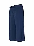 ESPRIT Maternity Damen Pants Under The Belly Culotte Hose, Dark Navy-402, Medium