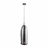 Bodum Schiuma Milchschäumer (Edelstahl, Batteriebetrieben) glänzend, 1 - Pack