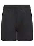 Athletic Sportswear Fußballshorts für Kinder, Jungen, Mädchen, Premium-PE, Laufen, Fitnessstudio, Sport, Fitness-Shorts, Schwarz , 5-6 Jahre