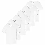 Uncover by Schiesser - Unterhemd/Shirt Kurzarm - 6er Pack (M Weiß)