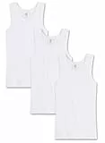 Sanetta Mädchen-Unterhemd (Dreierpack) | Hochwertiges und nachhaltiges Unterhemd für Mädchen aus Bio-Baumwolle. Inhalt: 3er Set Unterwäsche für Mädchen