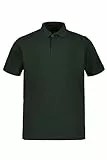 JP 1880 Herren große Größen Übergrößen Menswear L-8XL Poloshirt, Basic, Halbarm, Piqué dunkelgrün 3XL 702560442-3XL