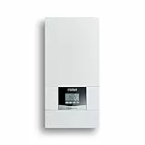 Vaillant electronicVED plus 24/8 - elektronischer Durchlauferhitzer mit Grafikdisplay & EnergieMONITOR - gradgenau & stufenlos einstellbar - druckfest & energieeffizient - 24 kW, 400 V