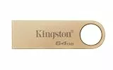 Kingston DataTraveler SE9 Gen 3 - 64GB - 220MB/s beim Lesen - Metall - USB-Stick 3.2 Gen 1 -Gold
