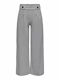 JDY Damen Jdygeggo New Long Pant JRS Noos Hose Mit Weitem Beinschnitt, Formal Gray, M / 32L