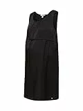 ESPRIT Maternity Damen Dress WVN sl Kleid, per Pack Schwarz (Black 001), 40 (Herstellergröße: 40)