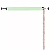 NEEWER Fotografie Einzelrolle Wandmontage manuell Hintergrund Support System mit 2 x Einzelhaken, 2 x Expand Bar, 1 x Kette, Tragfähigkeit: 22lb/10kg