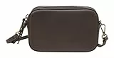 Marc O'Polo Leder Umhängetasche Liana Crossbody Bag Dark Earth dunkelbraun