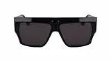KARL LAGERFELD Unisex KLJ6148S Sunglasses, Shiny Black, 57