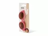 Miffy Kinder Sonnenbrille Pink, polarisiert (sehr sichere Baby- und Kleinkindbrille mit UV-400 Schutz, kratzfeste Gläser und Anti-Reflex-Effekt für sicheres Sehen, Baby Brille Sommer)