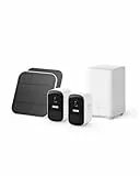 eufy Security eufyCam 2C 2-Kamera-Set, Outdoor-Sicherheitskamera, Kabelloses Überwachungssystem, 180 Tage Akku, HomeKit-Kompatibilität, 1080p HD, IP67-Wetterfest, Nachtsicht, Ohne monatliche Gebühren