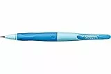 STABILO - Ergonomischer Druck-Bleistift für Rechtshänder - EASYergo 3.15 in hellblau/dunkelblau - Einzelstift - inklusive 1 dicken Mine - Härtegrad HB