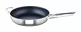 Schulte-Ufer 6870-28 i Bratpfanne Romana i XXStrong hoch, 28 cm, Edelstahl, Silber